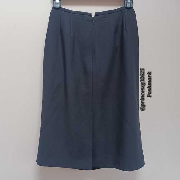 ๐ณ ๐ ๐ง ๐ ๐ฑ ๐จ ASL Two-Button Black Blazer Business Skirt Suit (2 Pcs Set) - Picture 14 of 16